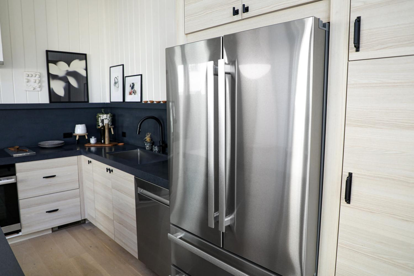 Sharp French 4-Door Counter-Depth Refrigerator