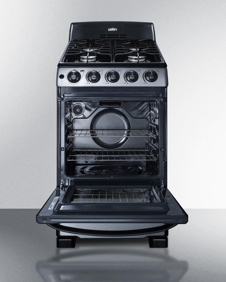 20" Wide Gas Range