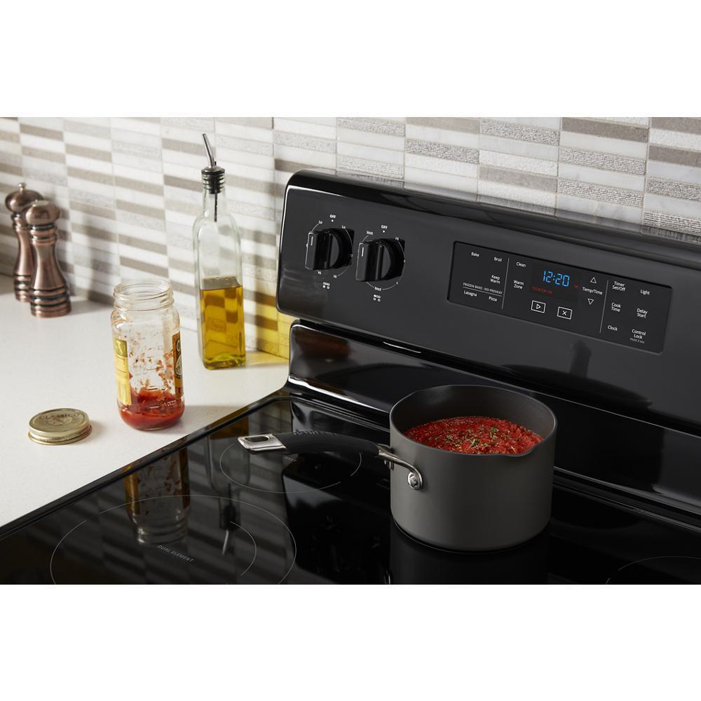 5.3 cu. ft. Whirlpool® electric range with Frozen Bake™ technology