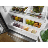 22 cu. ft. 36-Inch Width Counter Depth French Door Refrigerator with Interior Dispense