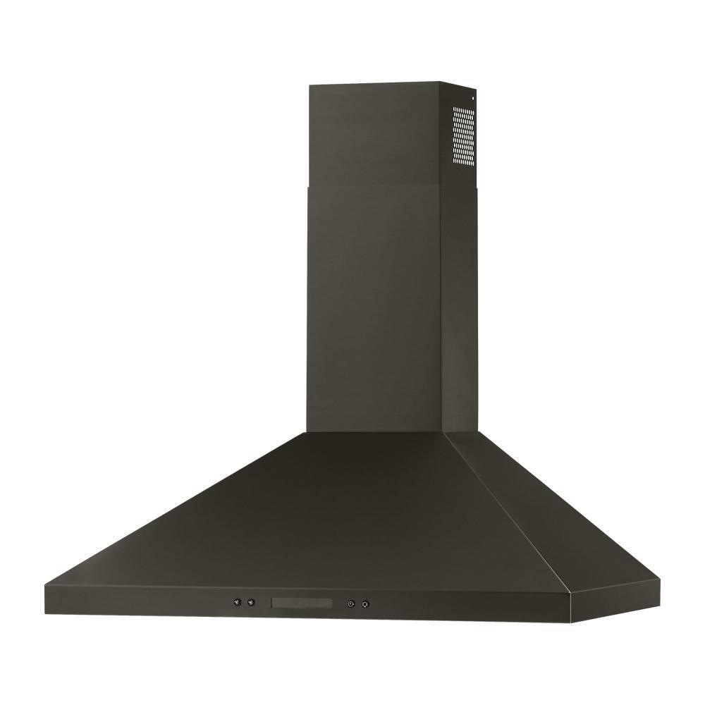 30" Chimney Wall Mount Range Hood with Dishwasher-Safe Grease Filters