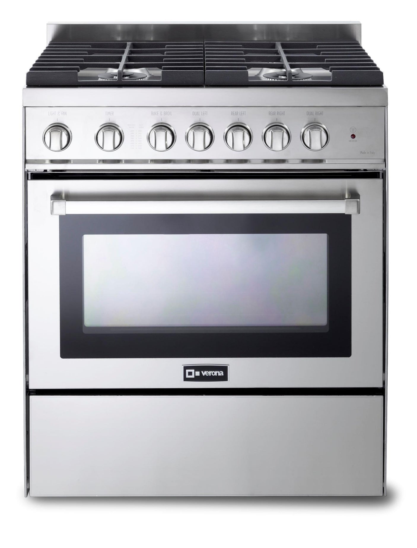 30" Gas Range - Stainless Steel