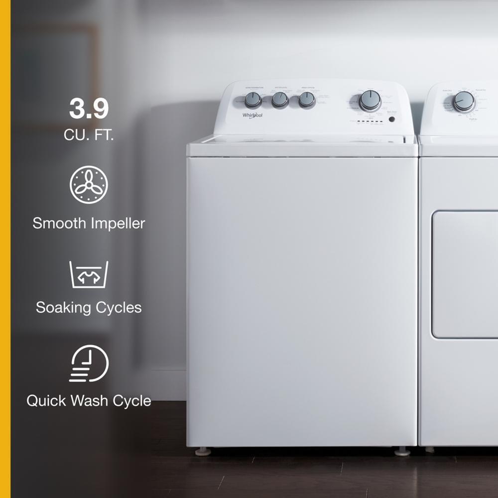 3.9 cu. ft. Top Load Washer with Soaking Cycles, 12 Cycles