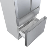 800 Series French Door Bottom Mount Refrigerator 36" Stainless steel (with anti-fingerprint)