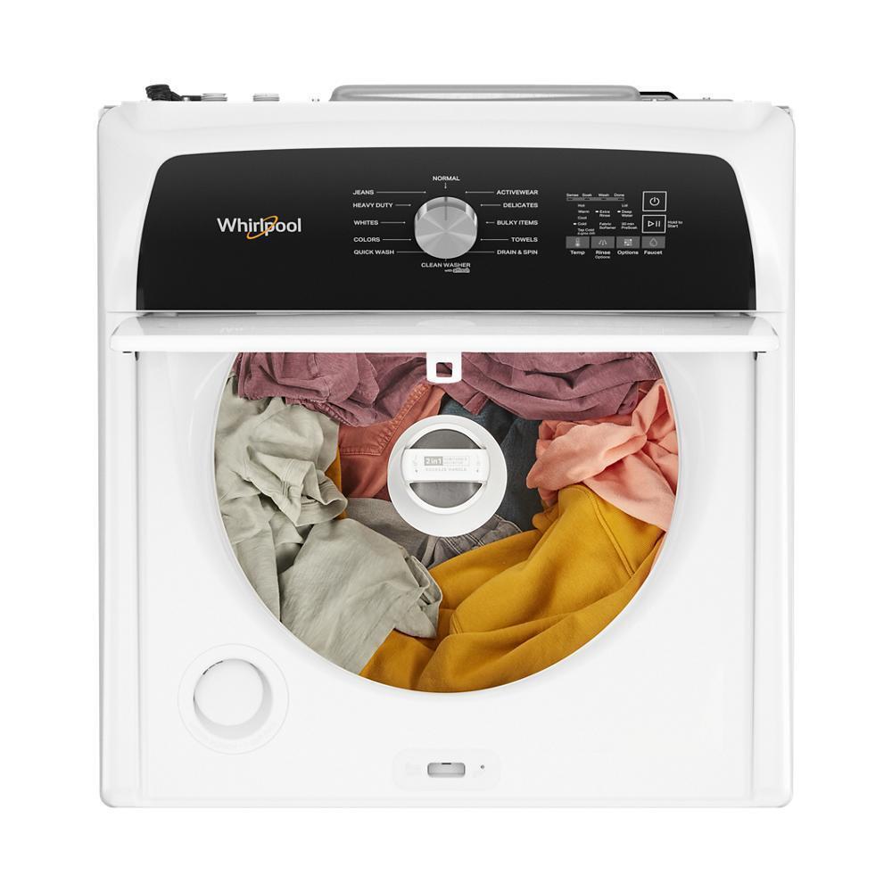 4.5 Cu. Ft. Top Load Agitator Washer with Built-In Faucet