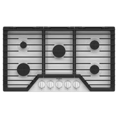 36-inch Gas Cooktop with EZ-2-Lift™ Hinged Cast-Iron Grates