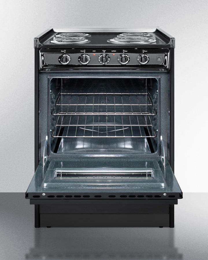 24" Wide Electric Coil Range