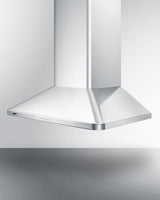 30" Wide Wall-mounted Range Hood, ADA-compliant