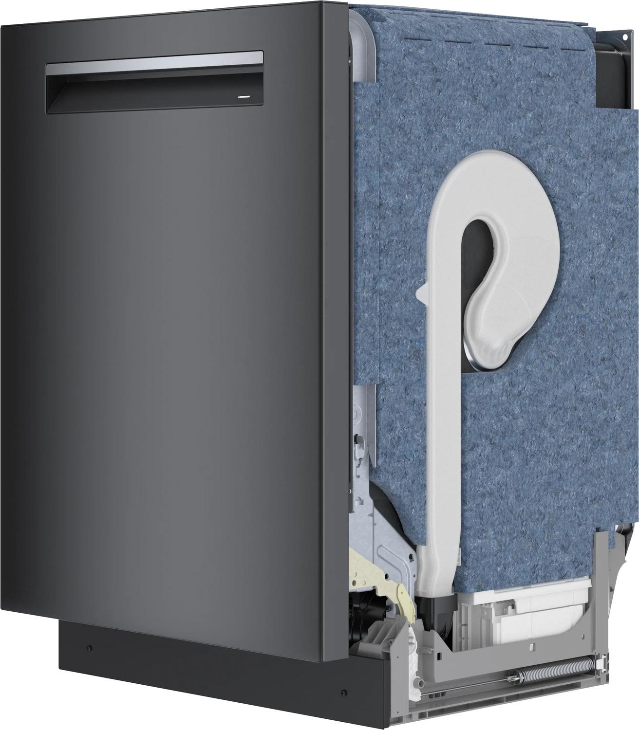 800 Series Dishwasher 24" Brushed black steel anti-fingerprint