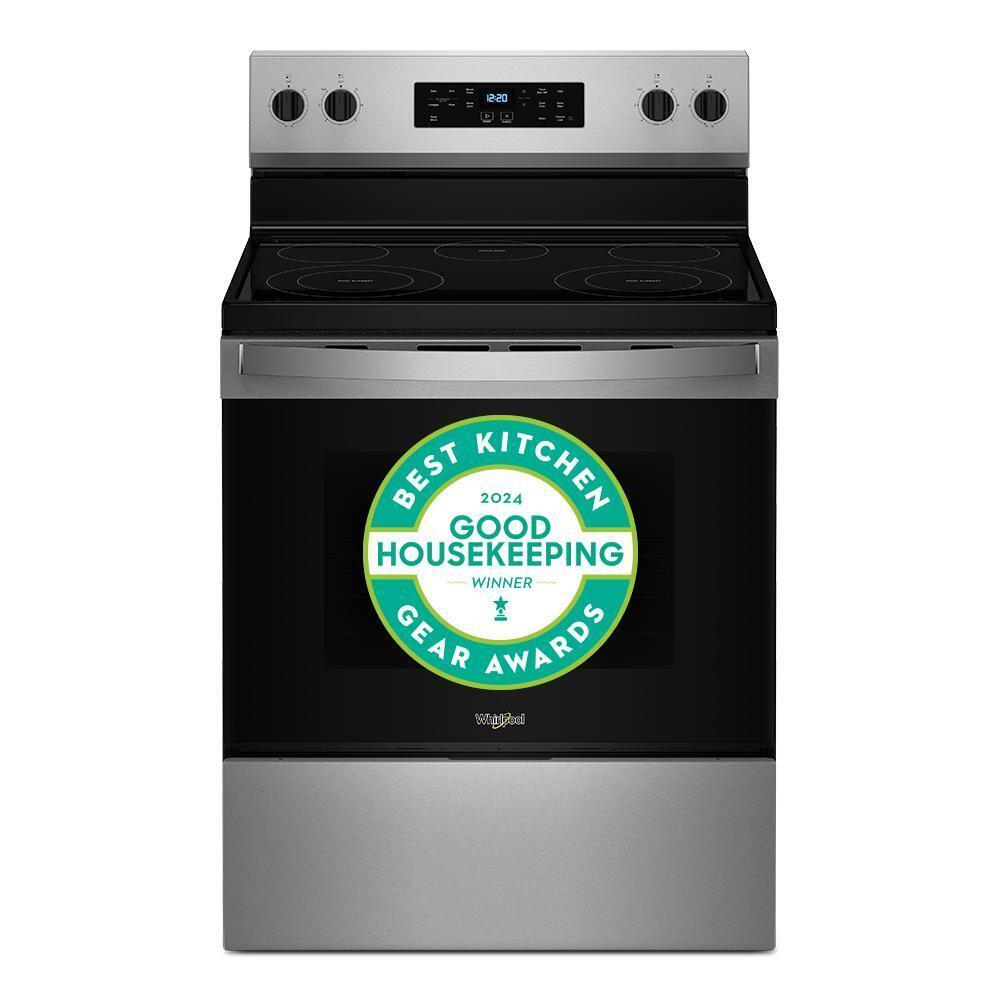 30-inch Electric Range with Steam Clean