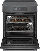 800 Series Induction Slide-in Range 30" Black Stainless Steel