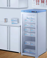 24" Wide Upright Medical Refrigerator