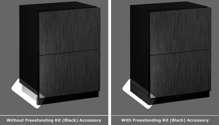 24 In Freestanding Kit Black