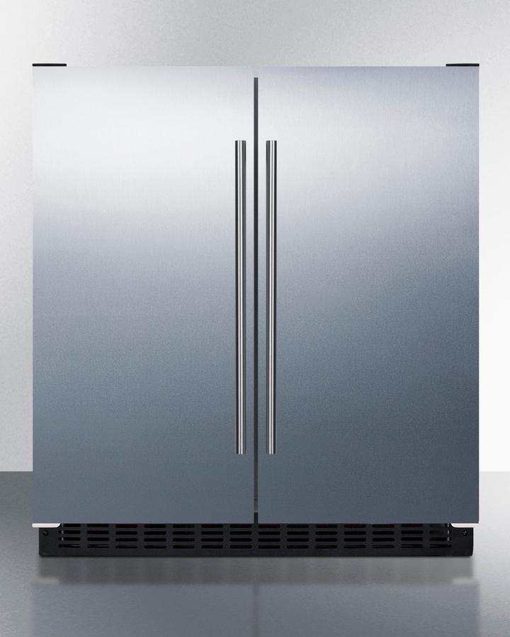 30" Wide Built-in Refrigerator-freezer