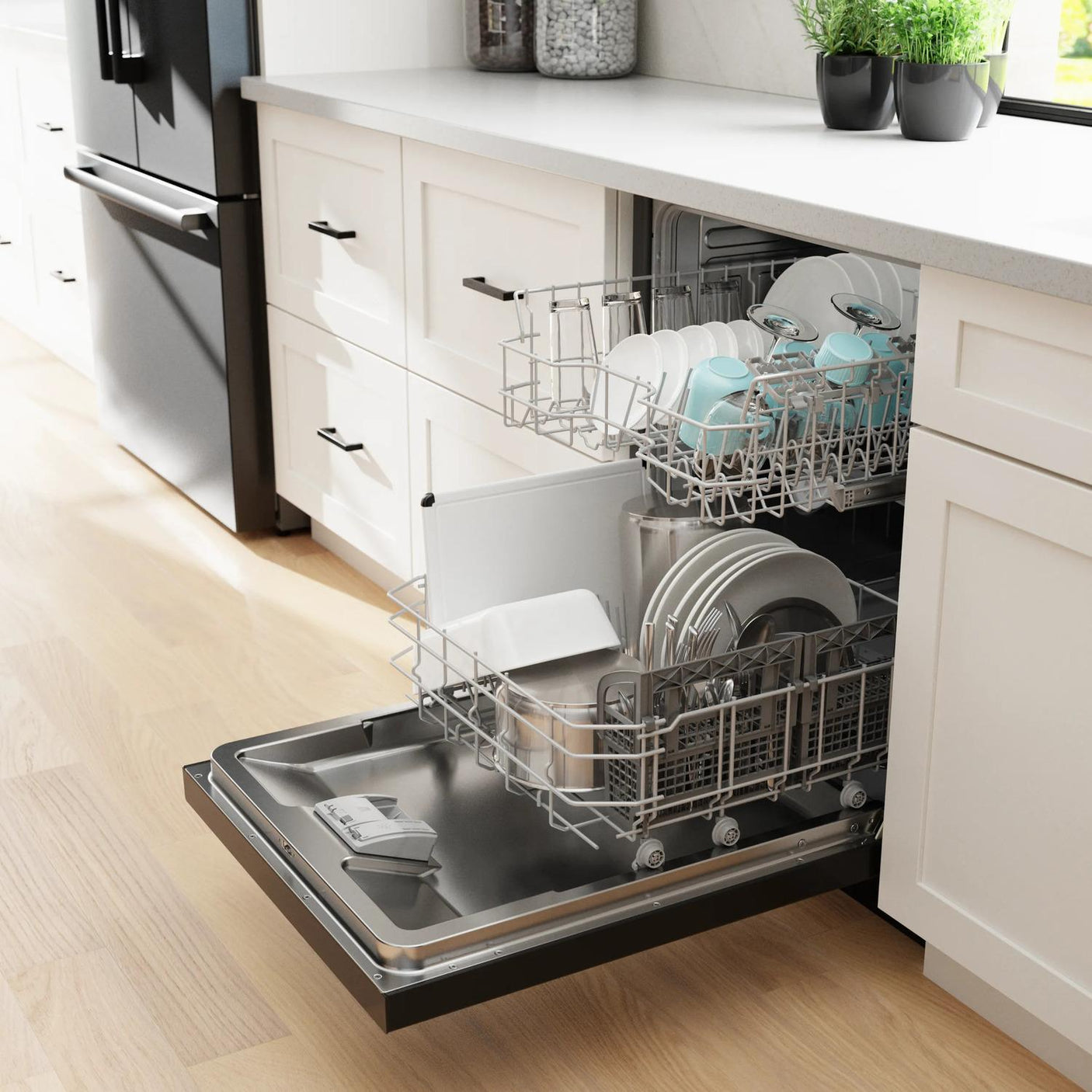 100 Series Dishwasher 24" Black