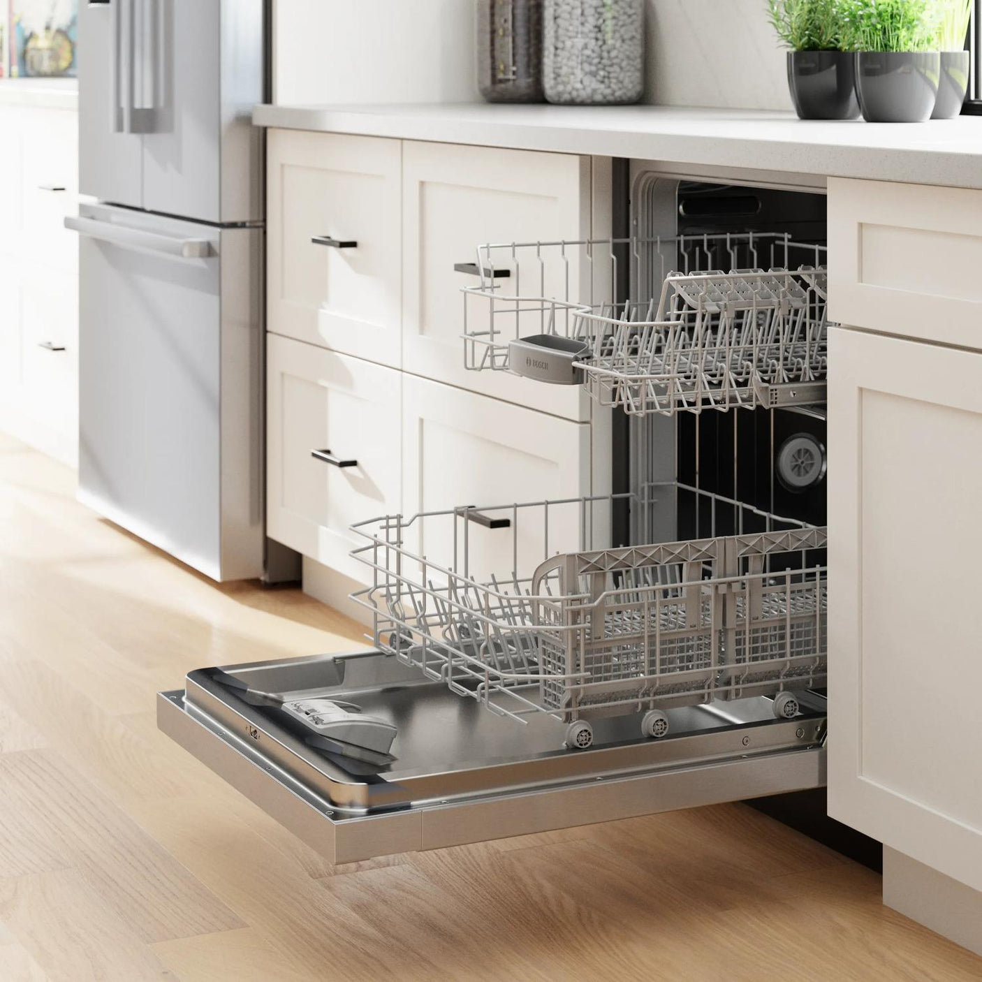 100 Plus Dishwasher 24" Stainless Steel Anti-fingerprint