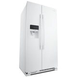 33-inch Side-by-Side Refrigerator with Dual Pad External Ice and Water Dispenser