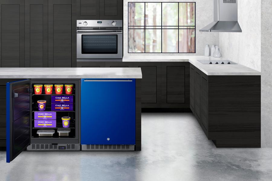 24" Wide Built-in All-freezer, ADA Compliant