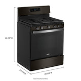 5.0 cu. ft. Gas Range with Center Oval Burner