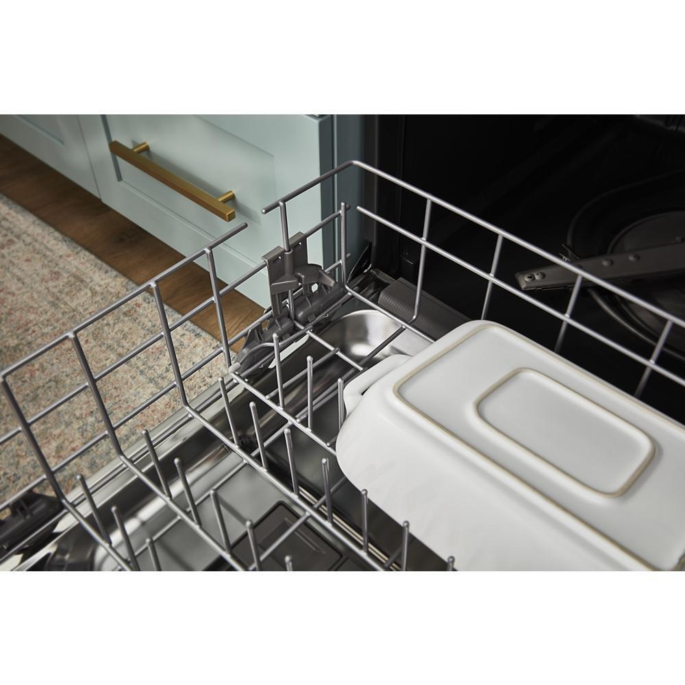 Quiet Dishwasher with 3rd Rack and Pocket Handle