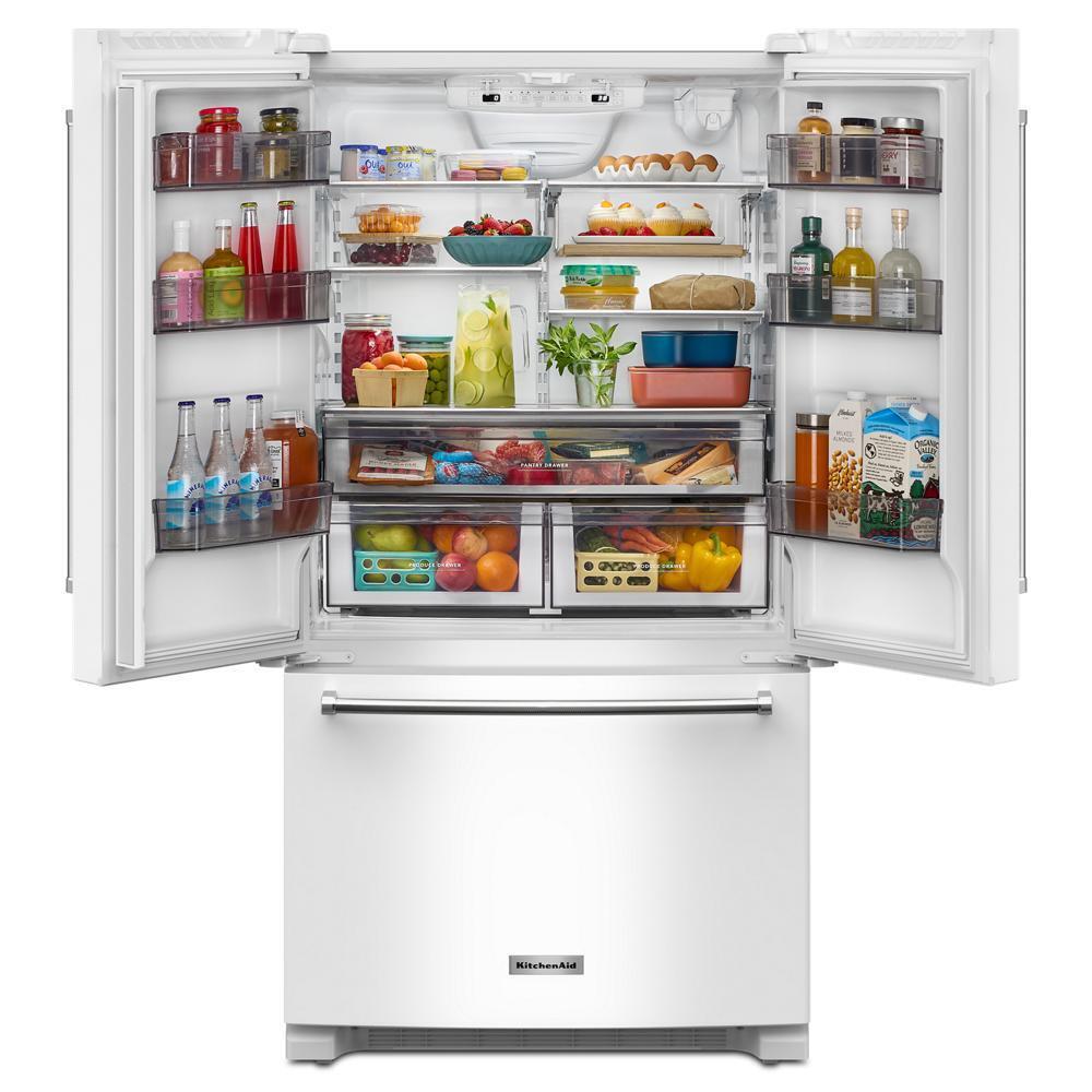 20 cu. ft. 36-Inch Width Counter-Depth French Door Refrigerator with Interior Dispense