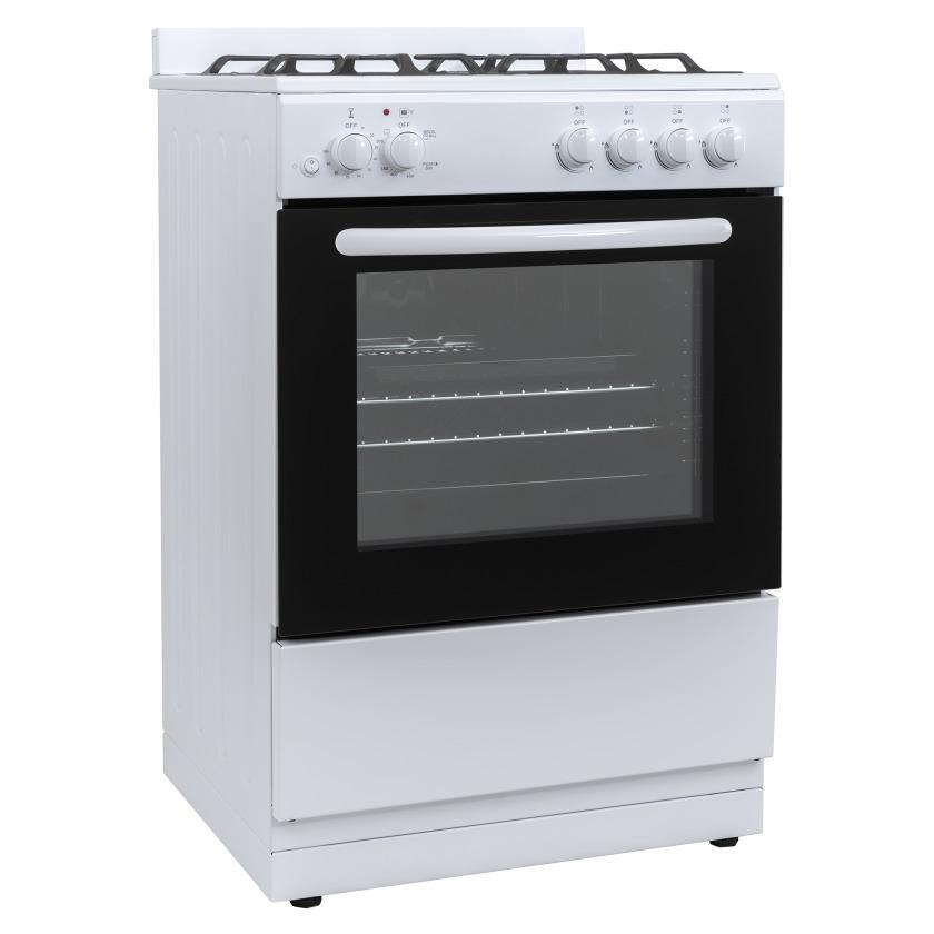 Element Electronics 24" Gas Range (EGR244MCCW)