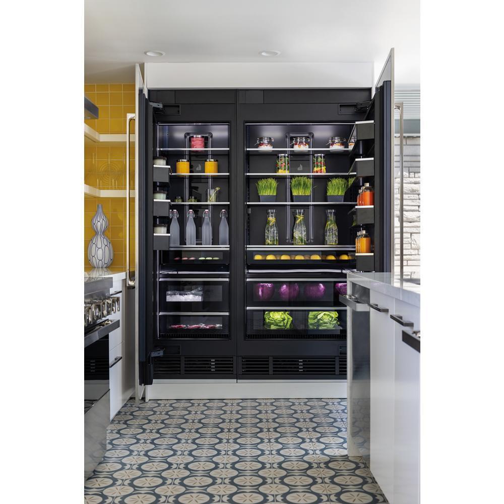 36" Built-In Column Refrigerator with NOIR™ Panel Kit, Right Swing