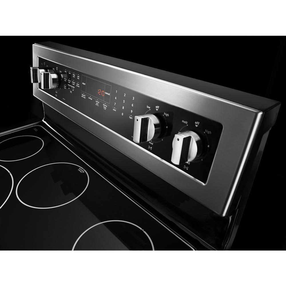 30-Inch Wide Electric Range With True Convection And Power Preheat - 6.4 Cu. Ft.