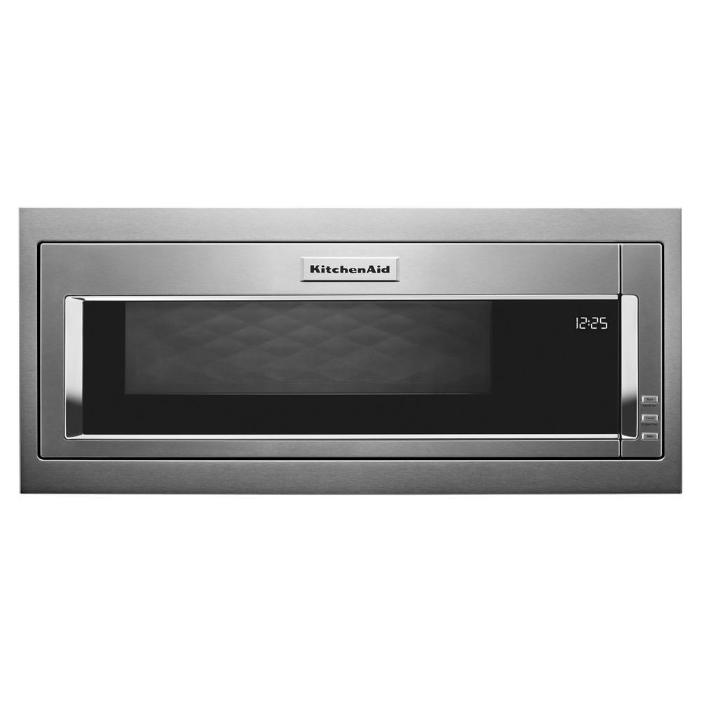 1000 Watt Built-In Low Profile Microwave with Slim Trim Kit