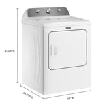 Top Load Gas Wrinkle Prevent Dryer - 7.0 cu. ft.