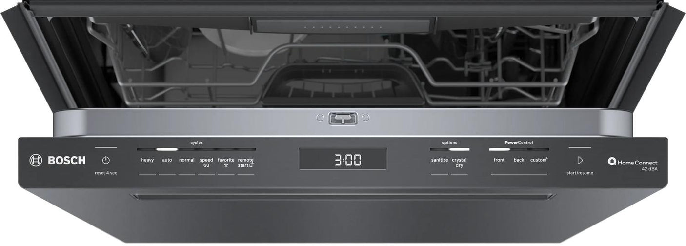 800 Series Dishwasher 24" Brushed black steel anti-fingerprint