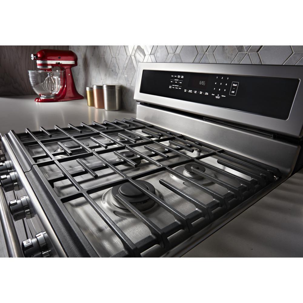 30-Inch 5-Burner Gas Convection Range