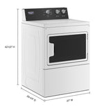 Commercial-Grade Residential Gas Dryer - 7.4 cu. ft.