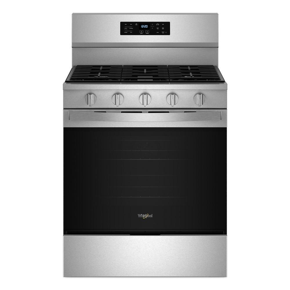 30-inch Gas Range with Air Cooking Technology, No Preheat Air Fry and Air Baking and Self Clean