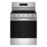 30-inch Gas Range with Air Cooking Technology, No Preheat Air Fry and Air Baking and Self Clean