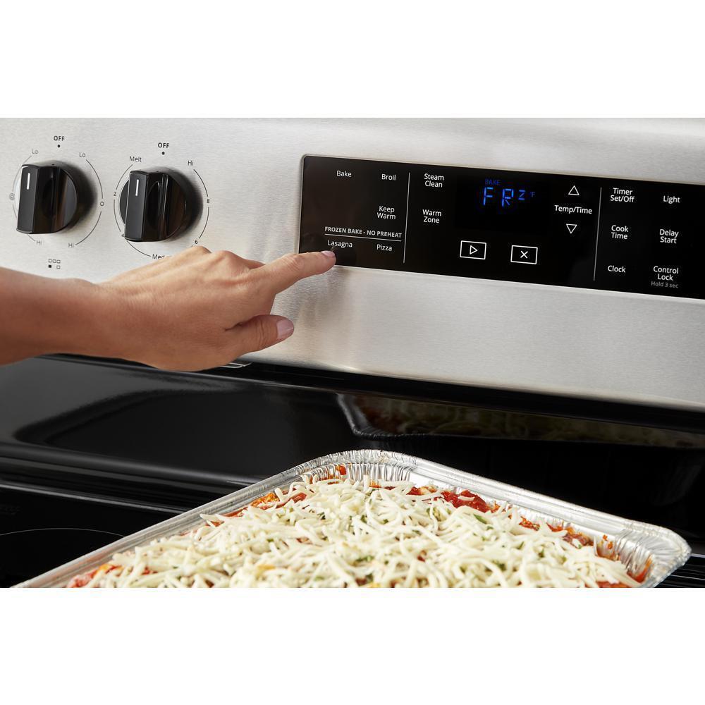 5.3 cu. ft. Whirlpool® electric range with Frozen Bake™ technology