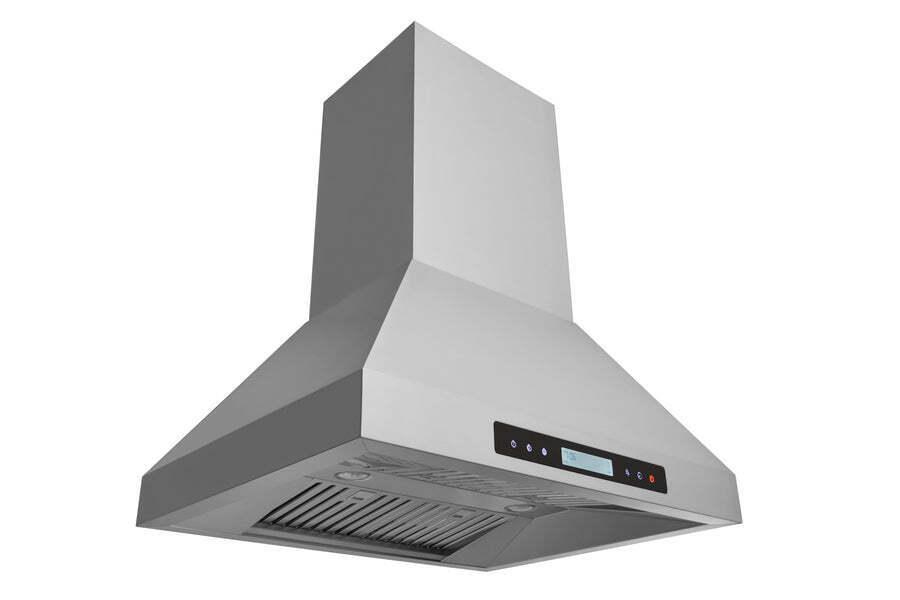 Hauslane  Chef 30-in Ducted Stainless Steel Island Range Hood