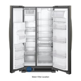 36-inch Wide Side-by-Side Refrigerator - 25 cu. ft.