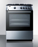 24" Wide Gas Range