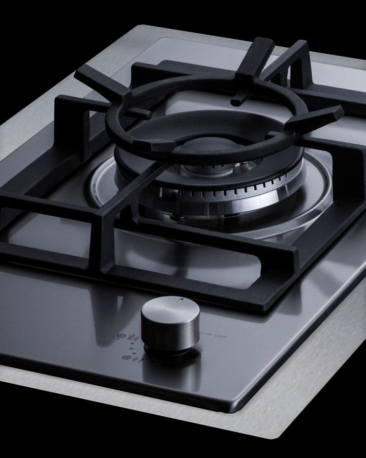 15" Wide 1-burner Gas Cooktop In Stainless Steel