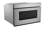 24 in. 1.2 cu. ft. 950W Sharp Stainless Steel Smart Easy Wave Open Microwave Drawer Oven