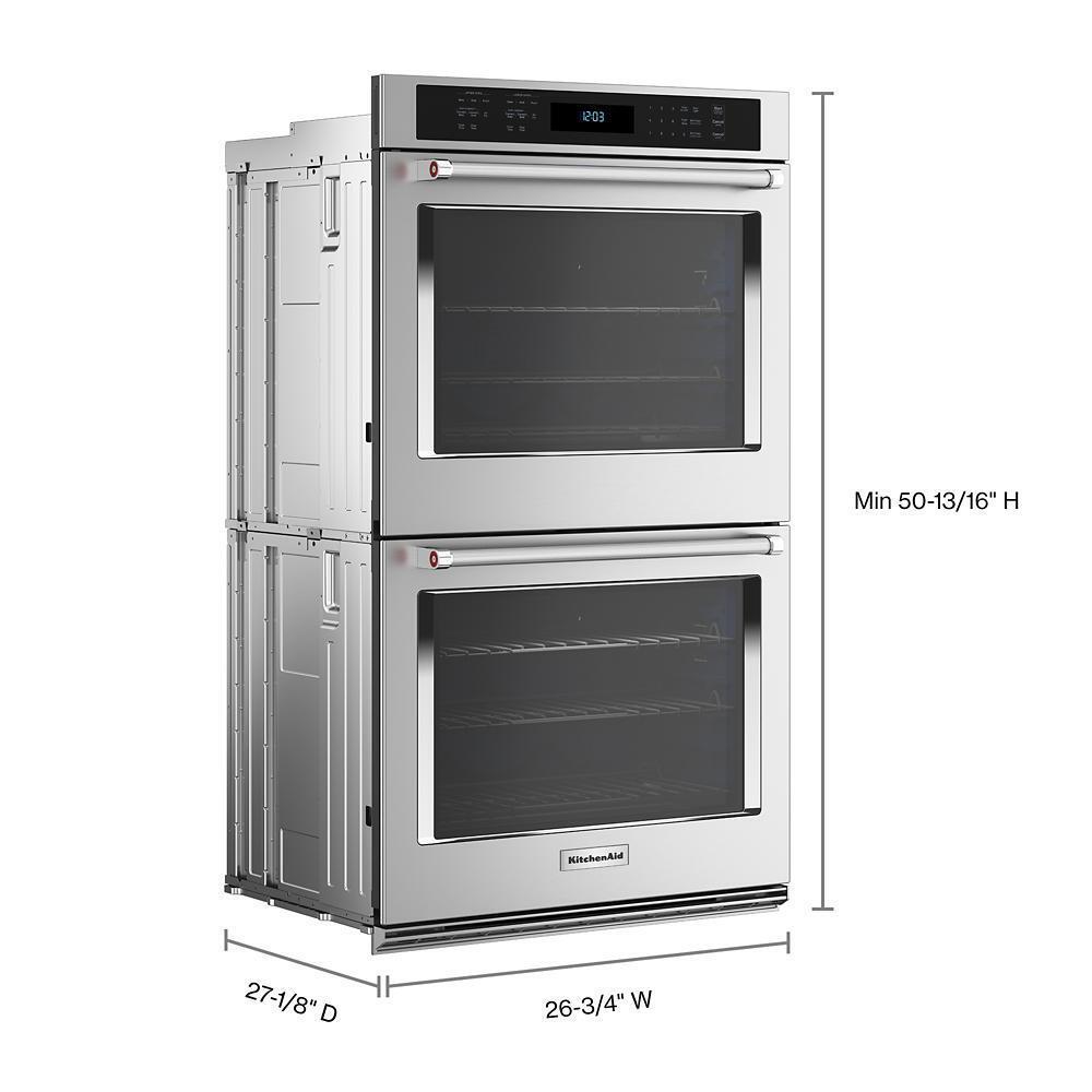 KitchenAid® 27" Double Wall Ovens with Air Fry Mode