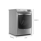 Smart Front Load Electric Dryer with Extra Power and Advanced Moisture Sensing Plus - 7.3 cu. ft.