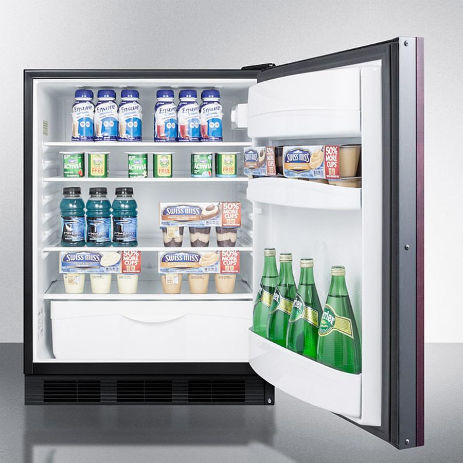 24" Wide Built-in All-refrigerator, ADA Compliant (panel Not Included)