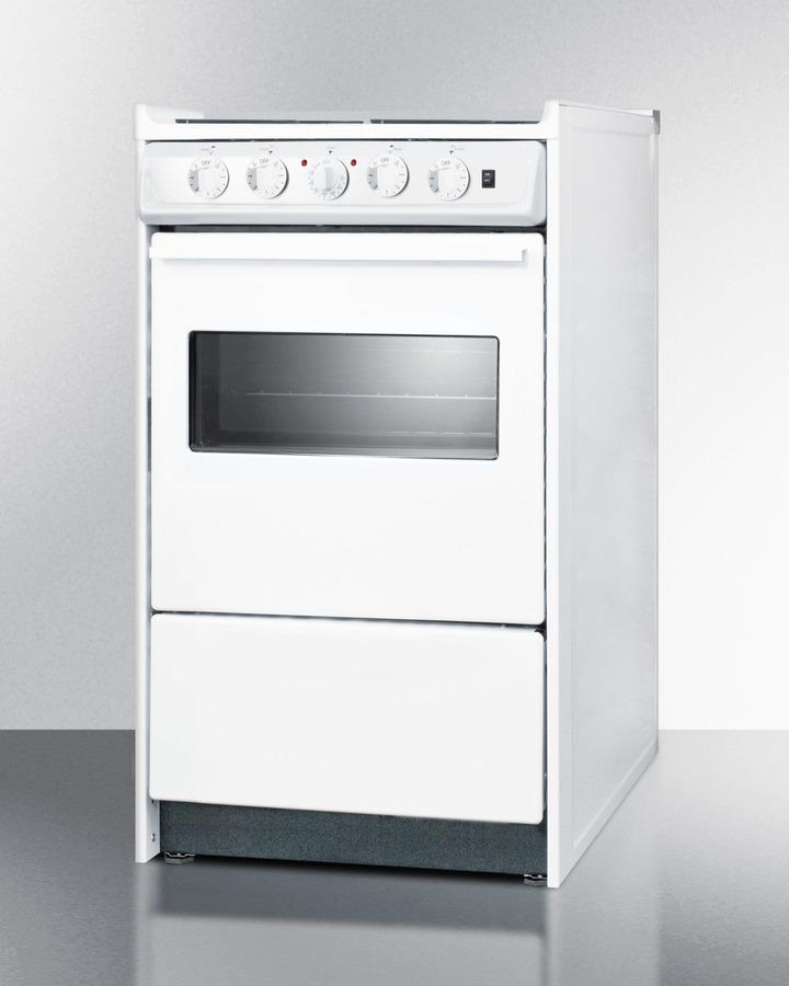 20" Wide Electric Coil Top Range