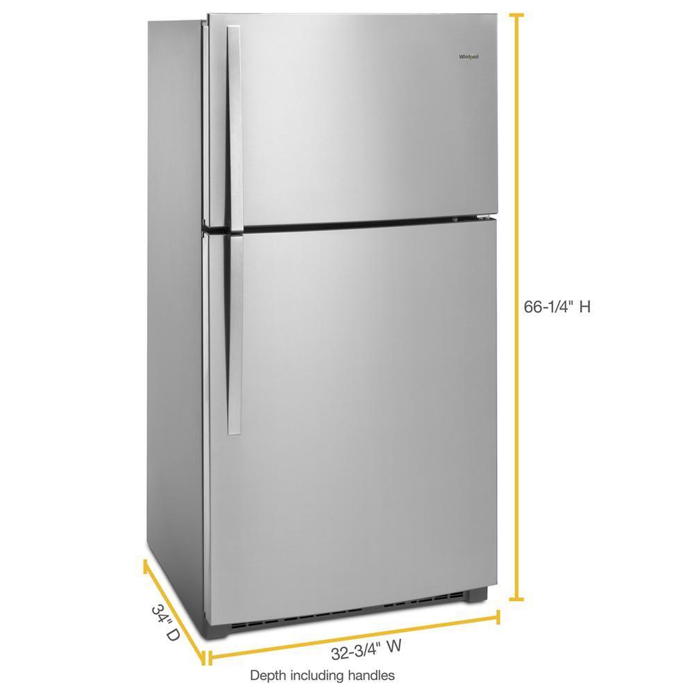 33-inch Wide Top Freezer Refrigerator - 21 cu. ft.