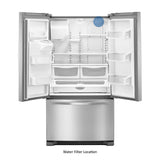 36-inch Wide French Door Refrigerator - 25 cu. ft.