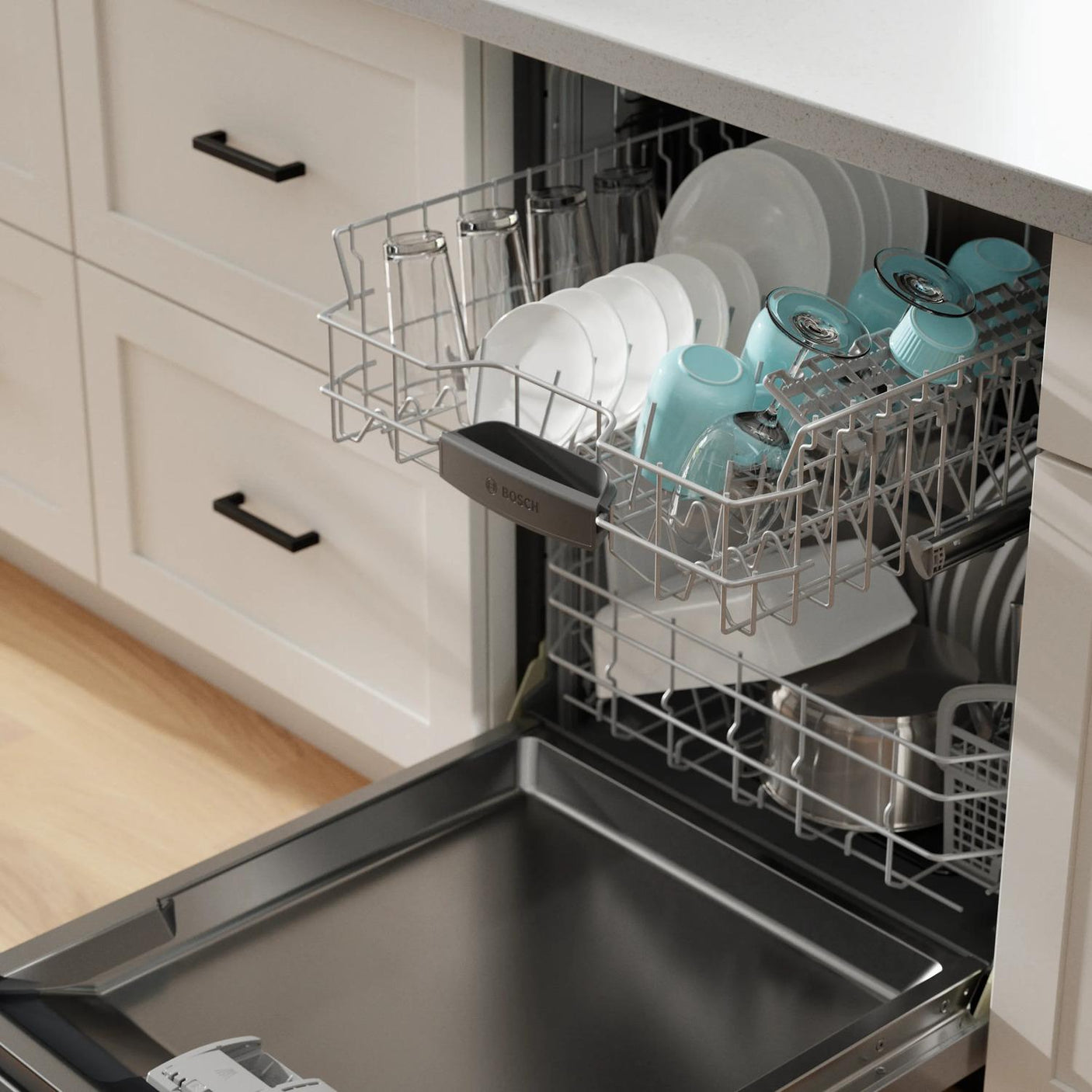 100 Plus Dishwasher 24" Stainless Steel Anti-fingerprint