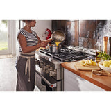 KitchenAid® 36'' Smart Commercial-Style Gas Range with 6 Burners