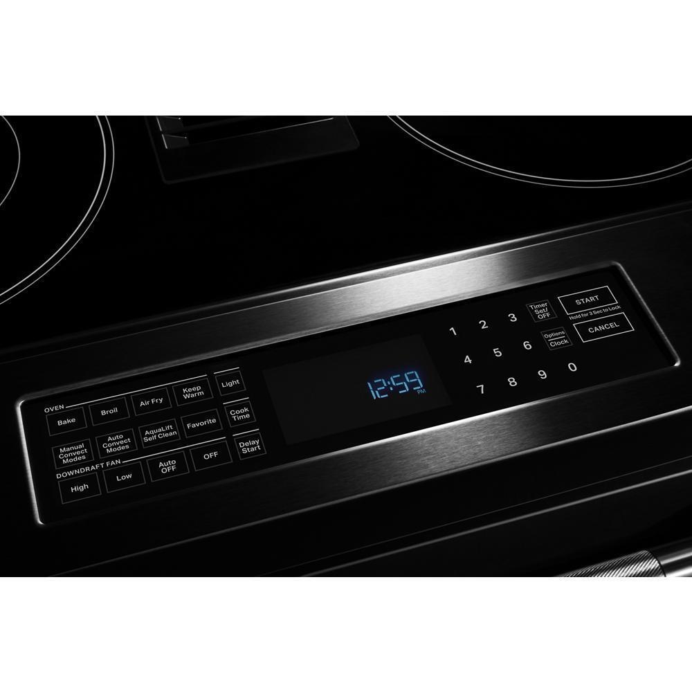 RISE™ 30" ELECTRIC DOWNDRAFT SLIDE-IN RANGE